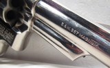 NEAR MINT CONDITION SMITH & WESSON MODEL 19-3 REVOLVER from COLLECTING TEXAS - .357 MAGNUM CALIBERwith NICKEL FINISH - 7 of 18