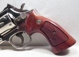 NEAR MINT CONDITION SMITH & WESSON MODEL 19-3 REVOLVER from COLLECTING TEXAS - .357 MAGNUM CALIBERwith NICKEL FINISH - 2 of 18