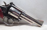 NEAR MINT CONDITION SMITH & WESSON MODEL 19-3 REVOLVER from COLLECTING TEXAS - .357 MAGNUM CALIBERwith NICKEL FINISH - 6 of 18