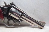 NEAR MINT CONDITION SMITH & WESSON MODEL 19-3 REVOLVER from COLLECTING TEXAS - .357 MAGNUM CALIBER
with NICKEL FINISH - 6 of 18