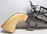 ANTIQUE “SOFT” SHIPPED COLT S.A.A. 45 REVOLVER from COLLECTING TEXAS – NEW YORK ENGRAVED – SHIPPED 1883 – FACTORY LETTER - 6 of 18