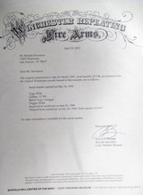 VERY NICE & EARLY LEVER-ACTION WINCHESTER RIFLE in .32 W.S. CALIBER from COLLECTING TEXAS – FACTORY LETTER – SHIPPED 1904 - 23 of 23