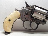ANTIQUE COLT MODEL 1878 REVOLVER from COLLECTING TEXAS – IVORY GRIPS – 7 1/2” BARREL – NICKEL FINISH - .45 CALIBER - 5 of 15
