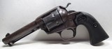 119 YEAR-OLD COLT SINGLE ACTION ARMY BISLEY MODEL REVOLVER from COLLECTING TEXAS – MADE 1906