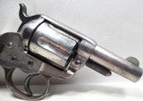 ANTIQUE COLT MODEL 1877 ETCH PANEL “THUNDERER” REVOLVER from COLLECTING TEXAS – MADE 1880 – “BIKINI” STYLE HOLSTER INCLUDED - 3 of 22