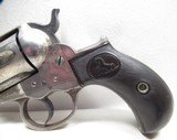 ANTIQUE COLT MODEL 1877 ETCH PANEL “THUNDERER” REVOLVER from COLLECTING TEXAS – MADE 1880 – “BIKINI” STYLE HOLSTER INCLUDED - 5 of 22