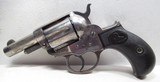 ANTIQUE COLT MODEL 1877 ETCH PANEL “THUNDERER” REVOLVER from COLLECTING TEXAS – MADE 1880 – “BIKINI” STYLE HOLSTER INCLUDED - 4 of 22