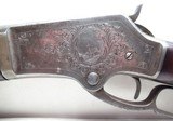 FACTORY ENGRAVED ANTIQUE MARLIN MODEL 1881 RIFLE from COLLECTING TEXAS – MADE 1887 - 8 of 22