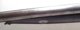 FINE ENGLISH MADE DOUBLE-BARREL HAMMER SHOTGUN from COLLECTING TEXAS – MADE by E.M. REILLY & CO. of NEW OXFORD – 8 GAUGE - 9 of 21