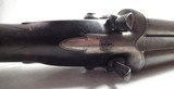 FINE ENGLISH MADE DOUBLE-BARREL HAMMER SHOTGUN from COLLECTING TEXAS – MADE by E.M. REILLY & CO. of NEW OXFORD – 8 GAUGE - 15 of 21