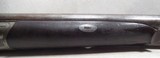 FINE ENGLISH MADE DOUBLE-BARREL HAMMER SHOTGUN from COLLECTING TEXAS – MADE by E.M. REILLY & CO. of NEW OXFORD – 8 GAUGE - 17 of 21