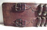 VINTAGE CARTRIDGE BELT with DOUBLE-LOOP HOLSTER from COLLECTING TEXAS – 7-1/2” HOLSTER and .30-06/.45 LOOP BELT - 3 of 16