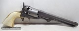 BEAUTIFUL ANTIQUE COLT 1851 NAVY REVOLVER from COLLECTING TEXAS – DELUXE FACTORY ENGRAVED – IVORY GRIPS - MADE 1853 - 6 of 18