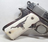 DAVID WADE HARRIS ENGRAVED COLT COMBAT COMMANDER .45 PISTOL from COLLECTING TEXAS – GIRAFFE BONE GRIPS - 2 of 19