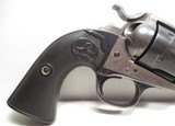 PURE HONEST HIGH CONDITION COLT BISLEY MODEL REVOLVER from COLLECTING TEXAS – MADE 1906 – FACTORY LETTER - 7 of 18