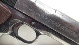 COLT NATIONAL MATCH .45 PISTOL from COLLECTING TEXAS - SHIPPED 1936 to WIMBERLY & THOMAS of ALABAMA - 4 of 15