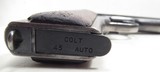COLT NATIONAL MATCH .45 PISTOL from COLLECTING TEXAS - SHIPPED 1936 to WIMBERLY & THOMAS of ALABAMA - 13 of 15