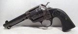 PURE HONEST HIGH CONDITION COLT BISLEY MODEL REVOLVER from COLLECTING TEXAS – MADE 1906 – FACTORY LETTER - 1 of 18