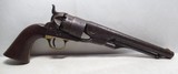 COLT 1860 ARMY MODEL REVOLVER from COLLECTING TEXAS - .44 CALIBER – MADE 1866 – GOOD WALL HANGER - 1 of 17