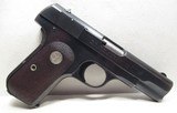 COLT MODEL 1908 PISTOL in .380 CALIBER from COLLECTING TEXAS – MADE 1930 - 1 of 14
