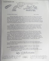 ANTIQUE COLT U.S. CAVALRY REVOLVER from COLLECTING TEXAS – SHIPPED 1874 – KOPEC LETTER INCLUDED – GUN FIGHTER’S BELLY-GUN - 18 of 19