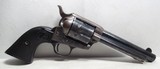 HIGH CONDITION 117 YEAR-OLD COLT S.A.A. REVOLVER from COLLECTING TEXAS – FACTORY LETTER INCLUDED - .45 CALIBER