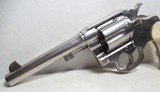 101 YEAR-OLD COLT NEW SERVICE REVOLVER from COLLECTING TEXAS – NICKEL FINISH – IVORY GRIPS – FACTORY LETTER - 6 of 16