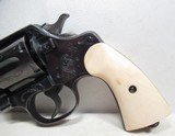 RARE FACTORY ENGRAVED COLT NEW SERVICE MODEL REVOLVER from COLLECTING TEXAS – FACTORY LETTER INCLUDED – MADE 1925 - 2 of 18