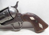 ANTIQUE COLT .44/40 ENGRAVED SINGLE ACTION ARMY REVOLVER from COLLECTING TEXAS – INDIAN TERRITORY MADE HOLSTER INCLUDED - 5 of 20