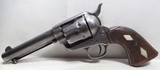ANTIQUE COLT .44/40 ENGRAVED SINGLE ACTION ARMY REVOLVER from COLLECTING TEXAS – INDIAN TERRITORY MADE HOLSTER INCLUDED - 4 of 20