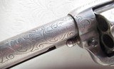 FACTORY ENGRAVED COLT S.A.A. REVOLVER from COLLECTING TEXAS – WALTER TIPS of AUSTIN, TEXAS SHIPPED – SILVER FINISH - 8 of 19