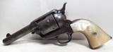 ANTIQUE COLT SHERIFF’S MODEL REVOLVER from COLLECTING TEXAS – FACTORY LETTER – PEARL GRIPS – “COLT FRONTIER SIX SHOOTER” - 4 of 18