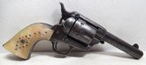 ANTIQUE COLT SHERIFF’S MODEL REVOLVER from COLLECTING TEXAS – FACTORY LETTER – PEARL GRIPS – “COLT FRONTIER SIX SHOOTER” - 1 of 18