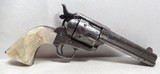 141 YEAR-OLD COLT SINGLE ACTION ARMY REVOLVER from COLLECTING TEXAS – SHIPPED “SOFT” in 1884 – FACTORY LETTER - 5 of 17