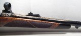 CUSTOM MAUSER RIFLE in .444 MARLIN CALIBER from COLLECTING TEXAS – ENGRAVED with SCOPE BASES & RINGS INCLUDED - 4 of 21