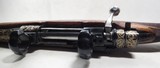 CUSTOM MAUSER RIFLE in .444 MARLIN CALIBER from COLLECTING TEXAS – ENGRAVED with SCOPE BASES & RINGS INCLUDED - 15 of 21
