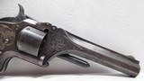 FINE ANTIQUE FACTORY ENGRAVED & INSCRIBED SMITH & WESSON MODEL No. 1 – SECOND ISSUE REVOLVER from COLLECTING TEXAS - 6 of 20