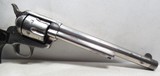 ANTIQUE COLT S.A.A. 44/40 REVOLVER from COLLECTING TEXAS – NICKEL – 7 1/2” – Shipped 1890 – SERIAL No. 135999 - 8 of 17