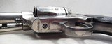 ANTIQUE COLT S.A.A. 44/40 REVOLVER from COLLECTING TEXAS – NICKEL – 7 1/2” – Shipped 1890 – SERIAL No. 135999 - 15 of 17