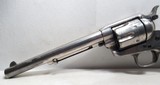 ANTIQUE COLT S.A.A. 44/40 REVOLVER from COLLECTING TEXAS – NICKEL – 7 1/2” – Shipped 1890 – SERIAL No. 135999 - 4 of 17