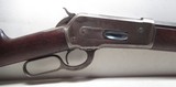 FINE ANTIQUE WINCHESTER MODEL 1886 RIFLE in 45/70 CALIBER from COLLECTING TEXAS – MADE 1893 – OCTAGON BARREL - 3 of 23