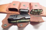 VERY RARE KING RANCH, KINGSVILLE, TEXAS BELT with MAGAZINES in POUCHES from COLLECTING TEXAS – .30-06 for REMINGTON 760 or 742 MODEL - 8 of 10