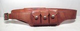 VERY RARE KING RANCH, KINGSVILLE, TEXAS BELT with MAGAZINES in POUCHES from COLLECTING TEXAS – .30-06 for REMINGTON 760 or 742 MODEL