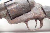 RELIC CONDITION COLT S.A.A. REVOLVER from COLLECTING TEXAS – FOUND in CONTRARY CREEK, TEXAS NEAR the BRAZOS RIVER - 3 of 17