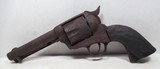 RELIC CONDITION COLT S.A.A. REVOLVER from COLLECTING TEXAS – FOUND in CONTRARY CREEK, TEXAS NEAR the BRAZOS RIVER - 1 of 17