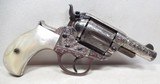 OUTSTANDING COLT MODEL 1877 “THUNDERER” REVOLVER from COLLECTING TEXAS - NEW YORK ENGRAVED – NICKEL PLATED – GOLD ACCENTS - 5 of 21