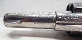OUTSTANDING COLT MODEL 1877 “THUNDERER” REVOLVER from COLLECTING TEXAS - NEW YORK ENGRAVED – NICKEL PLATED – GOLD ACCENTS - 10 of 21