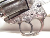 OUTSTANDING COLT MODEL 1877 “THUNDERER” REVOLVER from COLLECTING TEXAS - NEW YORK ENGRAVED – NICKEL PLATED – GOLD ACCENTS - 3 of 21