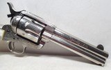 BEAUTIFUL ANTIQUE FACTORY ENGRAVED COLT S.A.A. REVOLVER from COLLECTING TEXAS – FACTORY RE-WORKED – FACTORY LETTER - 3 of 17