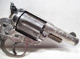 OUTSTANDING COLT MODEL 1877 “THUNDERER” REVOLVER from COLLECTING TEXAS - NEW YORK ENGRAVED – NICKEL PLATED – GOLD ACCENTS - 8 of 21